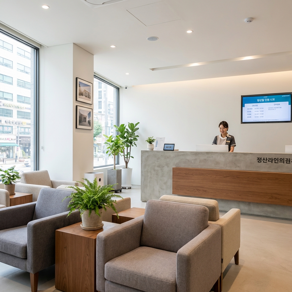 접수 및 대기실